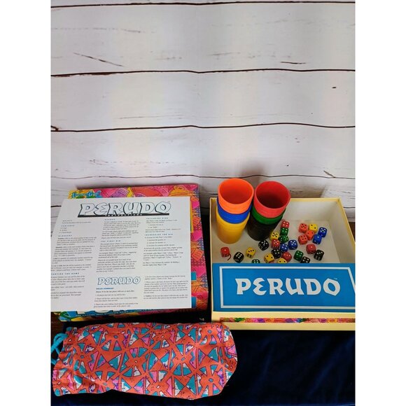 Perudo Dice Game For The Creative Daring & Fun-Loving Adults 2-6 Players Ages 10 - Picture 8 of 8